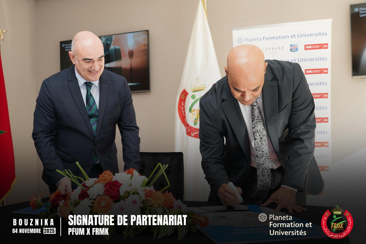 Planeta Formation & Universités Maroc et la Fédération Royale Marocaine de Karaté s’unissent pour allier savoir et performance 1