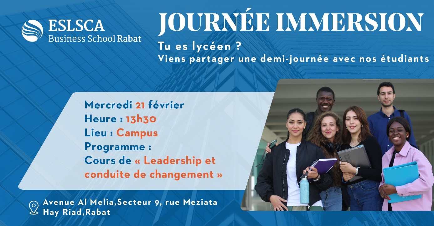 Journée Immersion – Mercredi 21 Février 2024