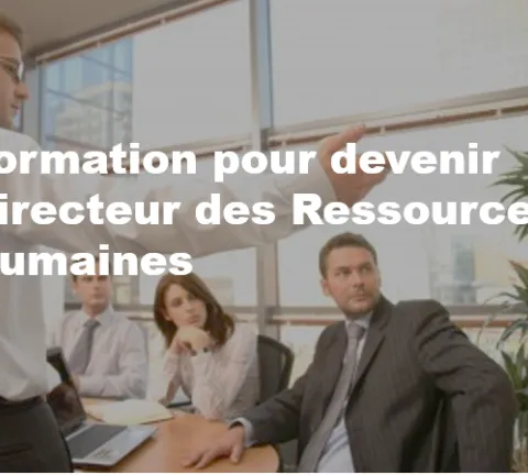 Formation pour devenir Directeur des Ressources Humaines