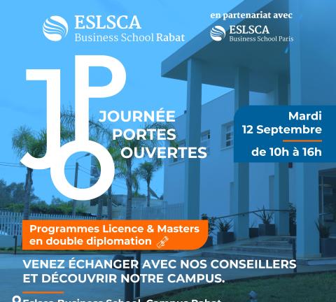 Journée Portes Ouvertes Mardi le 12 Septembre