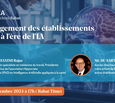 Webinaire : Le management des établissements de santé à l'ère de l'IA