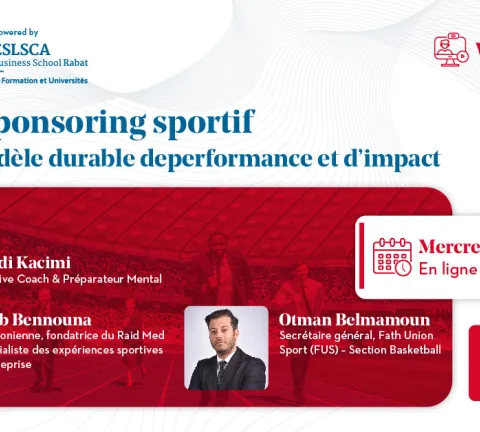 Webinaire : RSE et Sponsoring Sportif : Vers un modèle durable de performance et d'impact