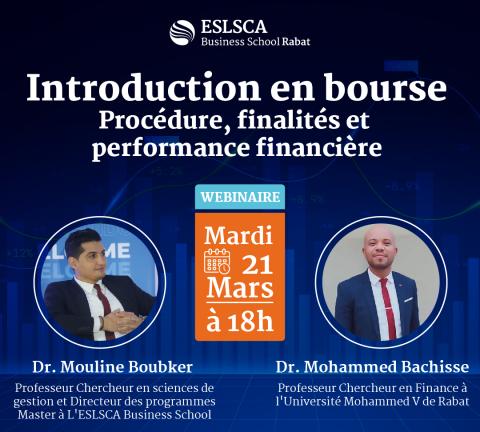 Webinaire Finance - 21 Mars