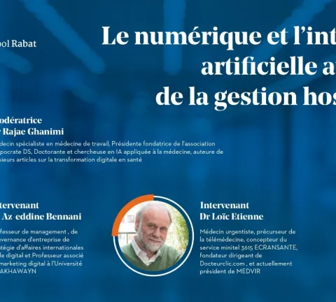 Webinaire – Le numérique et l’intelligence artificielle au service de la gestion hospitalière – Mercredi 13 Décembre 2023