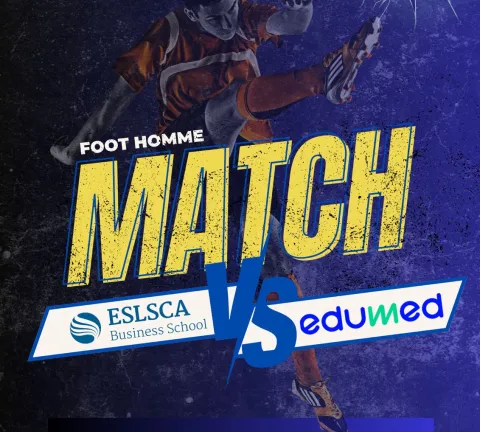 Match de foot Team ESLSCA VS Team EDUMED vendredi 13 décembre à 16h