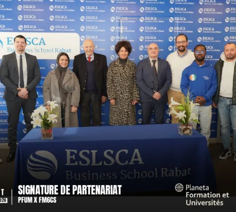 Planeta Formation et Universités Maroc et la Fondation Mohammed VI des Champions Sportifs