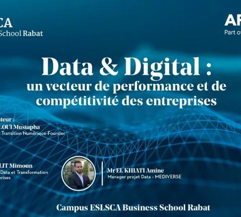 Conférence – Data & Digital : Un vecteur de performance et de compétitivité des entreprises- Jeudi 22 Février 2024