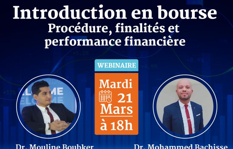Webinaire Finance - 21 Mars
