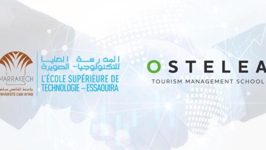 SIGNATURE D’UNE CONVENTION ENTRE OSTELEA TOURISM MANAGEMENT SCHOOL ET L’ECOLE SUPÉRIEURE DE TECHNOLOGIE D’ESSAOUIRA RELEVANT DE L’UNIVERSITÉ CADI AYYAD