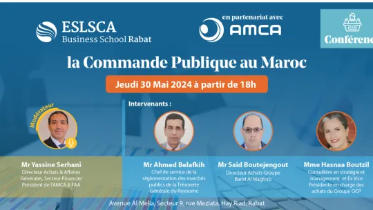 Conférence Achat ESLSCA