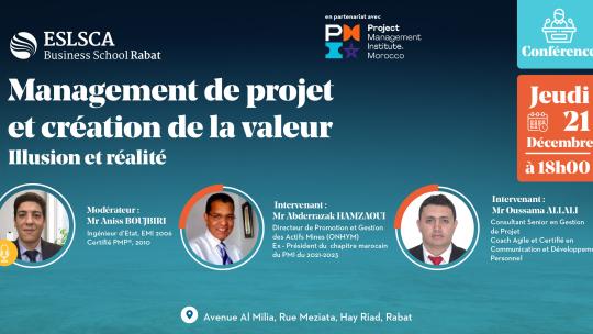 « Management de projet et création de la valeur : illusion et réalité »