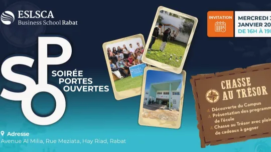 Soirée Portes Ouvertes – Chasse au Trésor- Mercredi 31 Janvier 2024