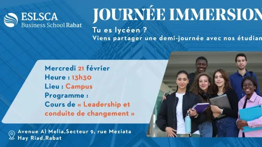 Journée Immersion – Mercredi 21 Février 2024