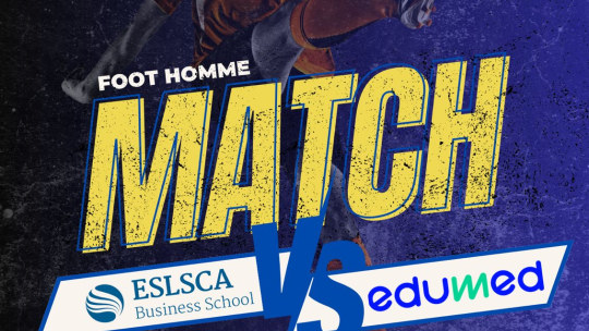 Match de foot Team ESLSCA VS Team EDUMED vendredi 13 décembre à 16h