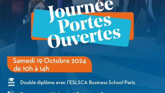 Journée Portes Ouvertes - Samedi 19 Octobre 