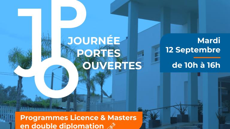 Journée Portes Ouvertes Mardi le 12 Septembre