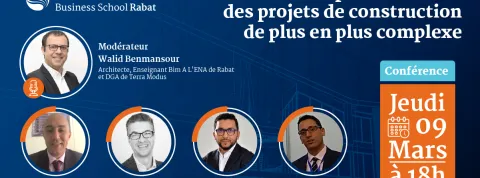 Conférence: BIM pour maitriser des projets de construction de plus en plus complexe