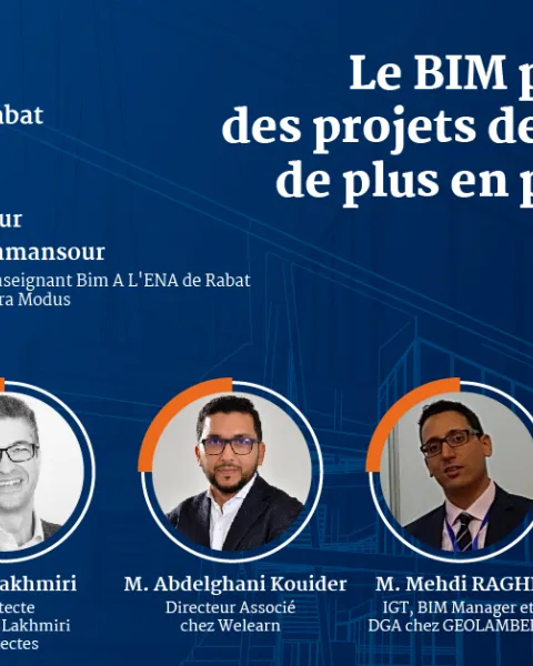 Conférence: BIM pour maitriser des projets de construction de plus en plus complexe