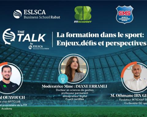 The Talk By ESLSCA – La formation dans le sport : Enjeux, défis & perspectives- Jeudi 28 Décembre 2024 à 18H